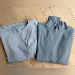 blue girls’ tops
